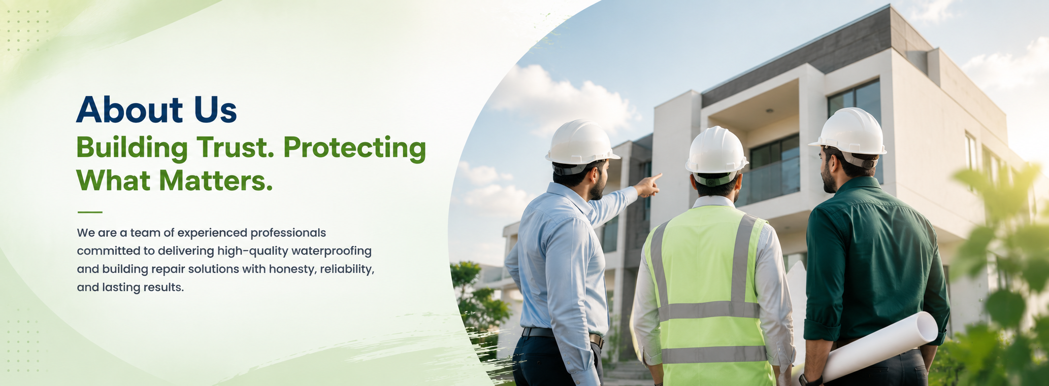 About Vijay Waterproofing Solutions Team and Company History